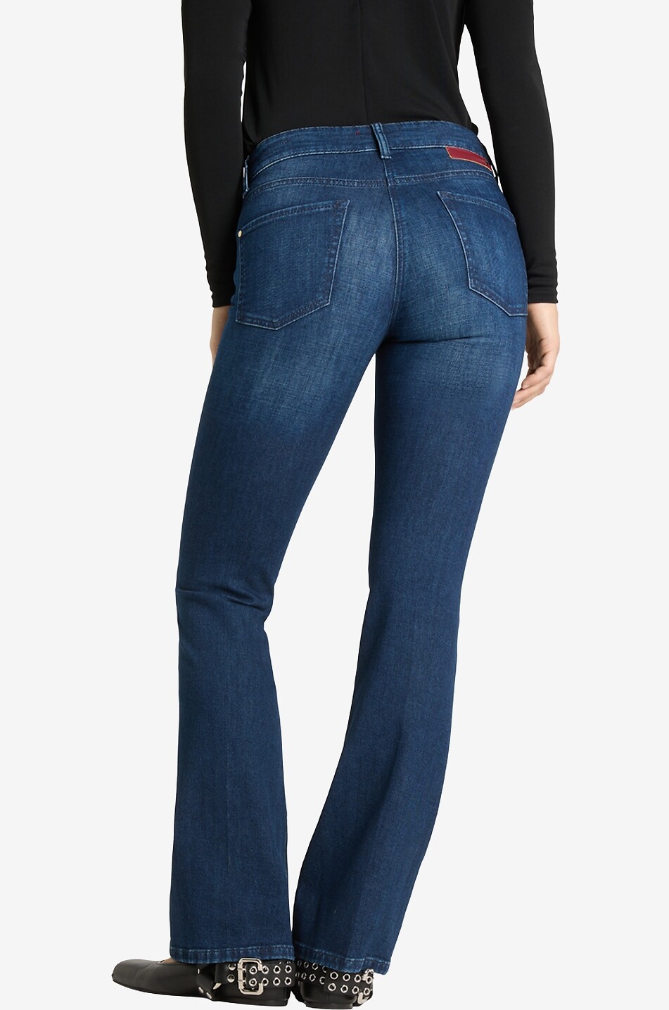 CAMBIO Paris flared denim jeans Women BLUE 4