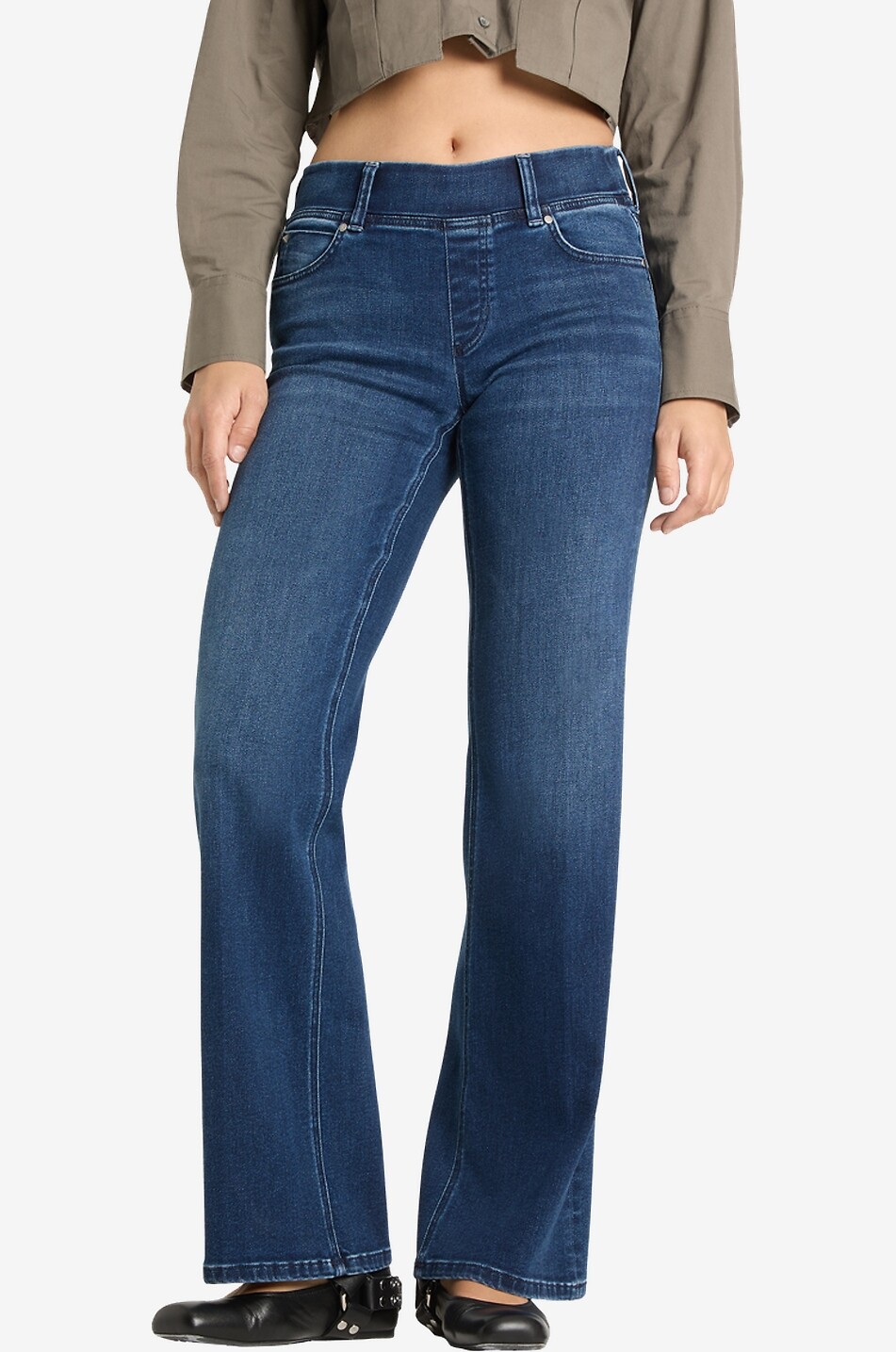 CAMBIO Weite Denimhose Tess Damen BLAU 3