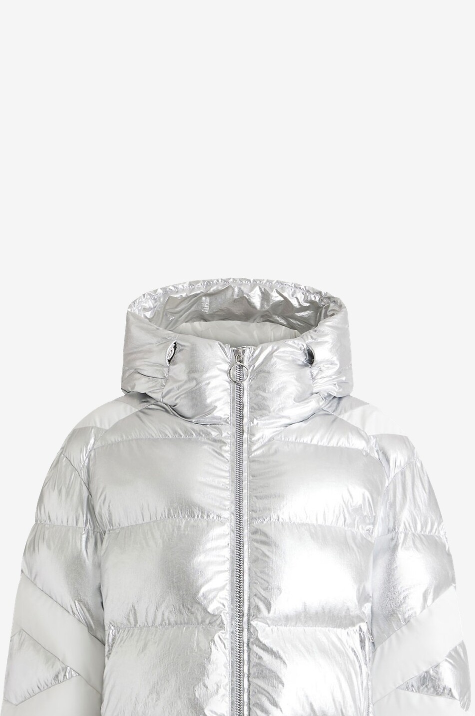 FUSALP Ski-Steppjacke aus Metallic-Nylon Charloy Damen SILBER 3