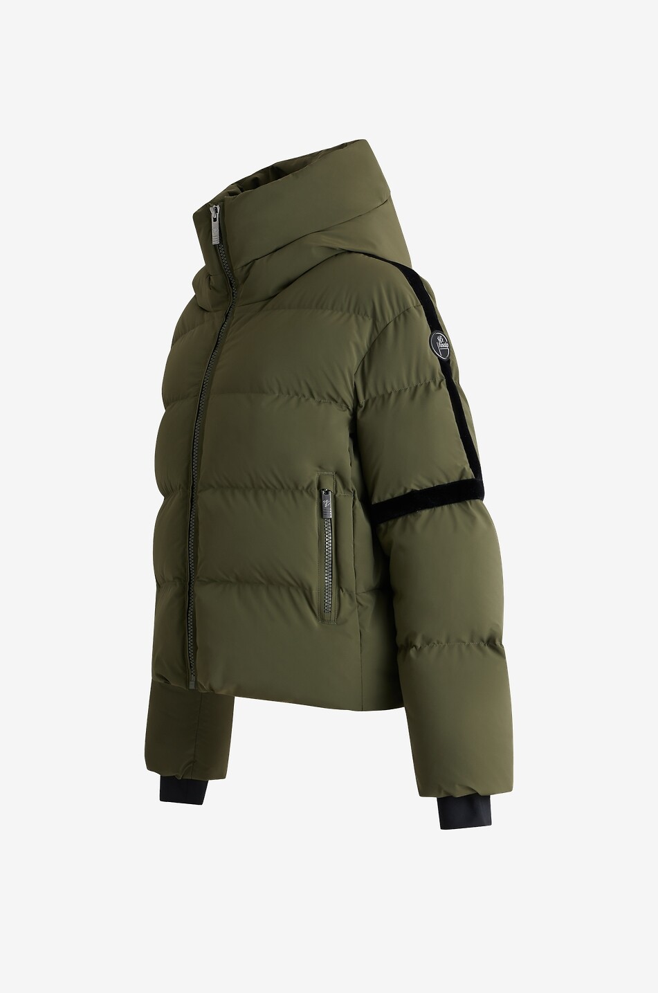 FUSALP Kurze Ski-Steppjacke Barsy Damen KHAKI 3