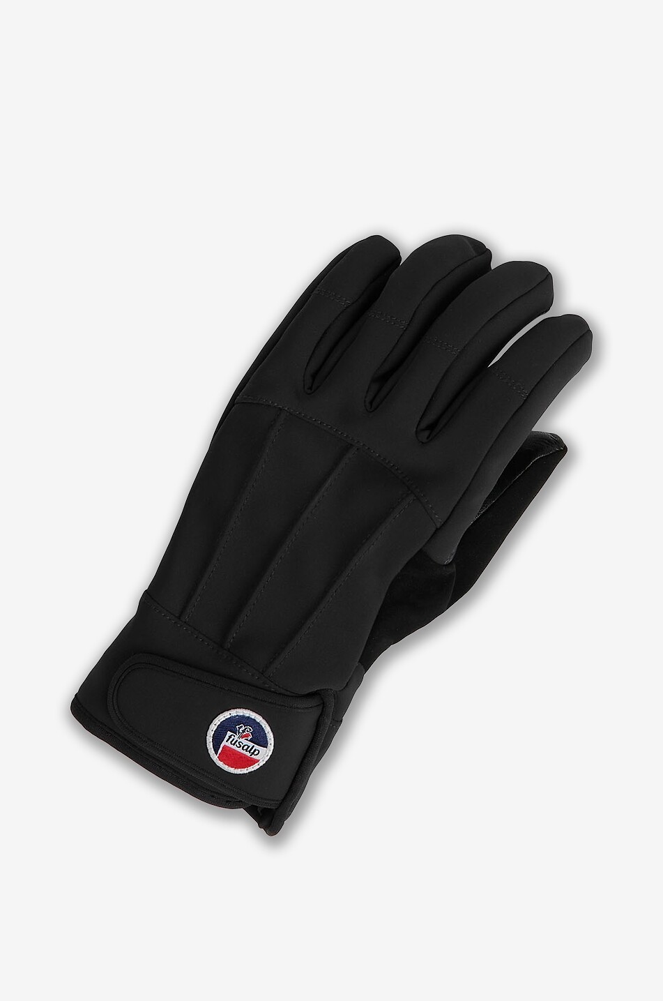 FUSALP Skihandschuhe aus Softshell und Leder Glacier W Damen SCHWARZ 7