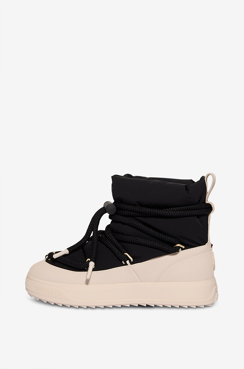 MONCLER Altive Mid quilted technical fabric snow boots Men BLACK 3