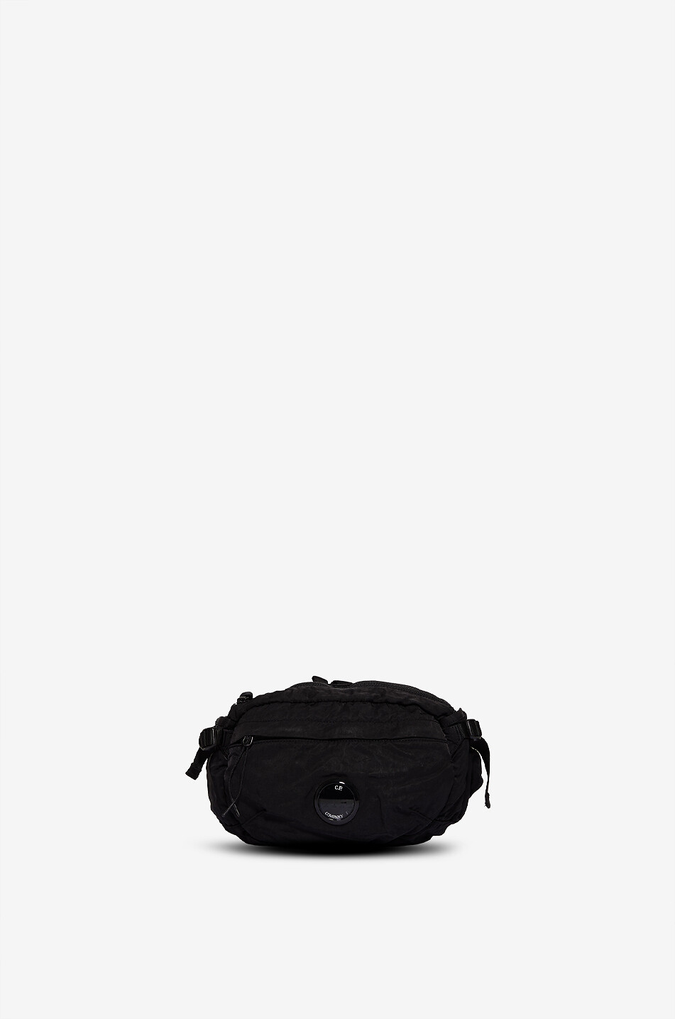 C.P. COMPANY B Lens technical nylon belt bag Men BLACK 1