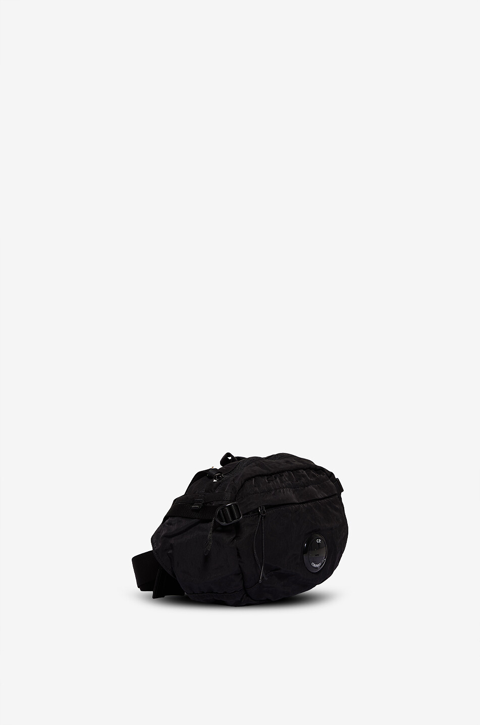 C.P. COMPANY B Lens technical nylon belt bag Men BLACK 2