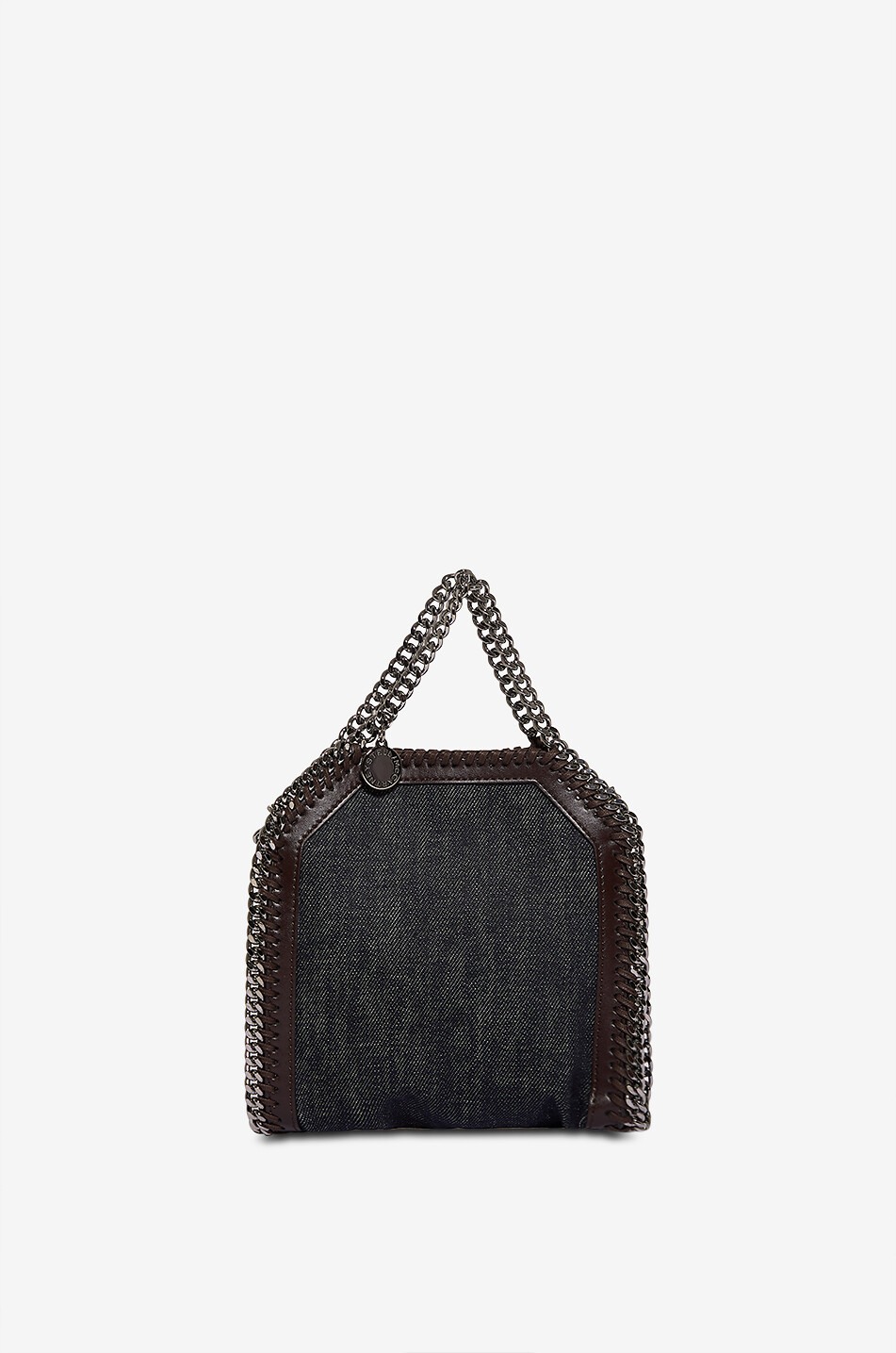 Falabella denim shoulder bag with synthetic leather