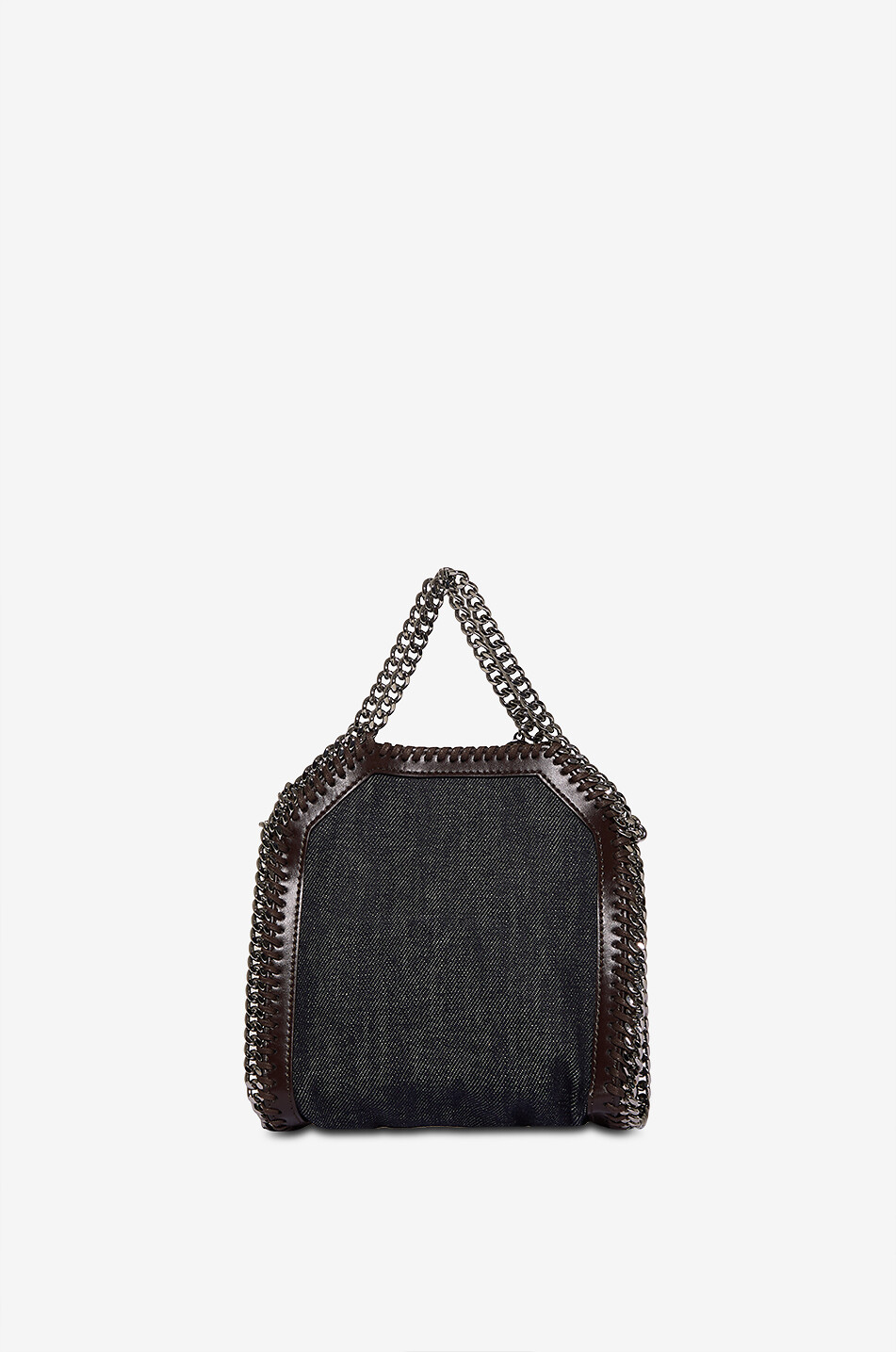 STELLA McCARTNEY Falabella denim shoulder bag with synthetic leather Women BLUE 3