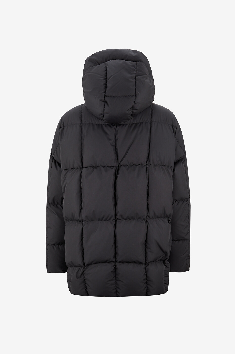 MONCLER Darbon quilted high-neck technical fabric jacket Women BLACK 2