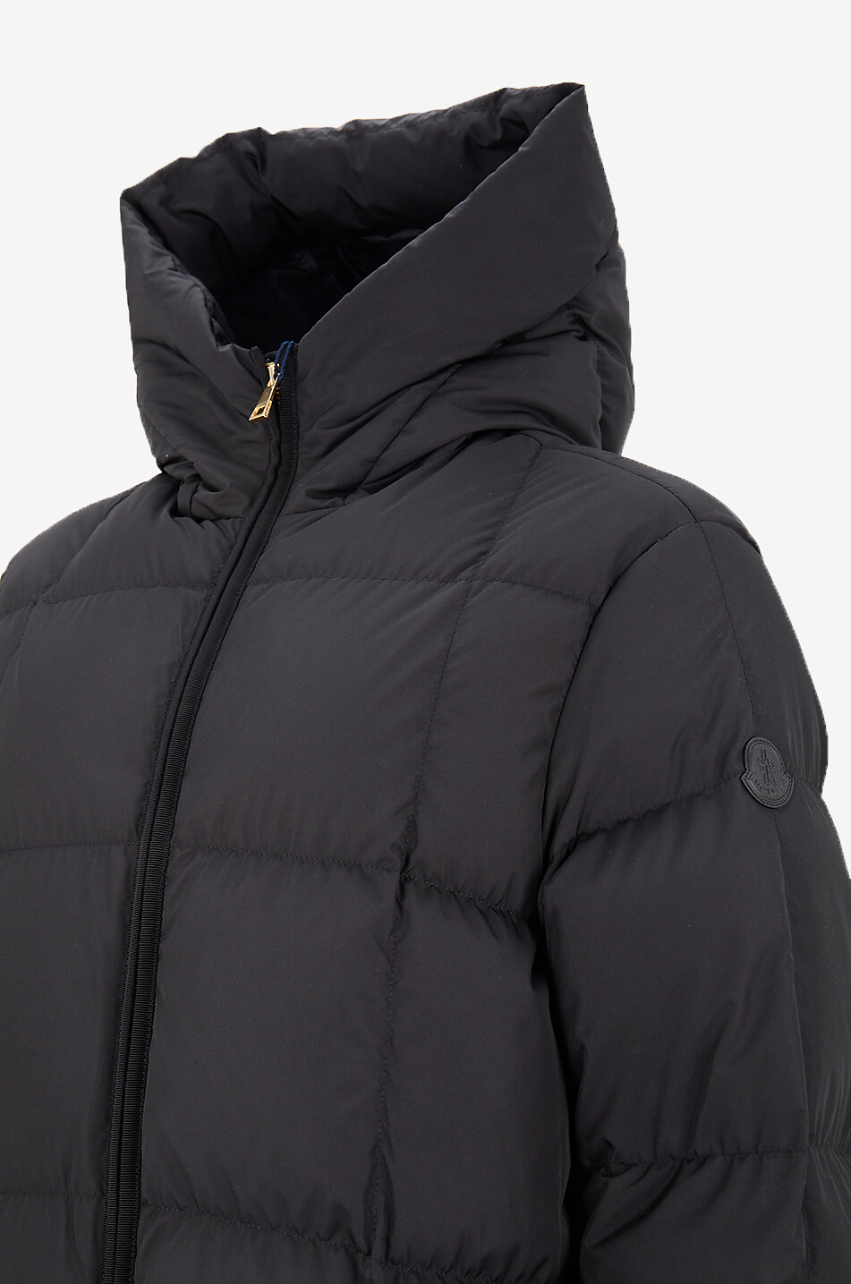 MONCLER Darbon quilted high-neck technical fabric jacket Women BLACK 3