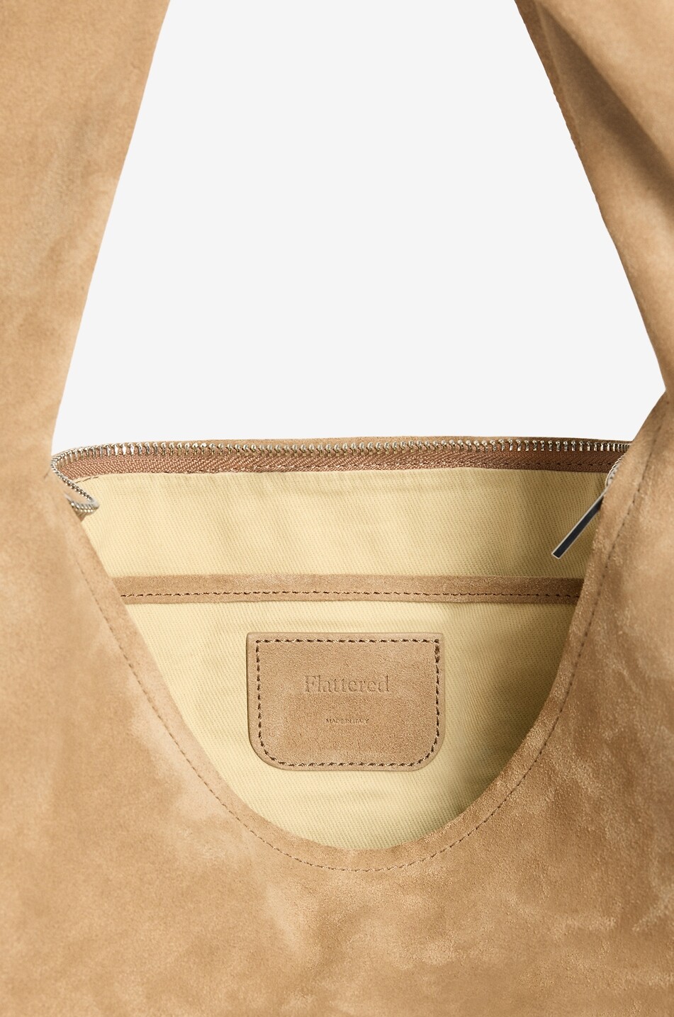 FLATTERED Schultertasche aus Wildleder Alva Damen BEIGE 3