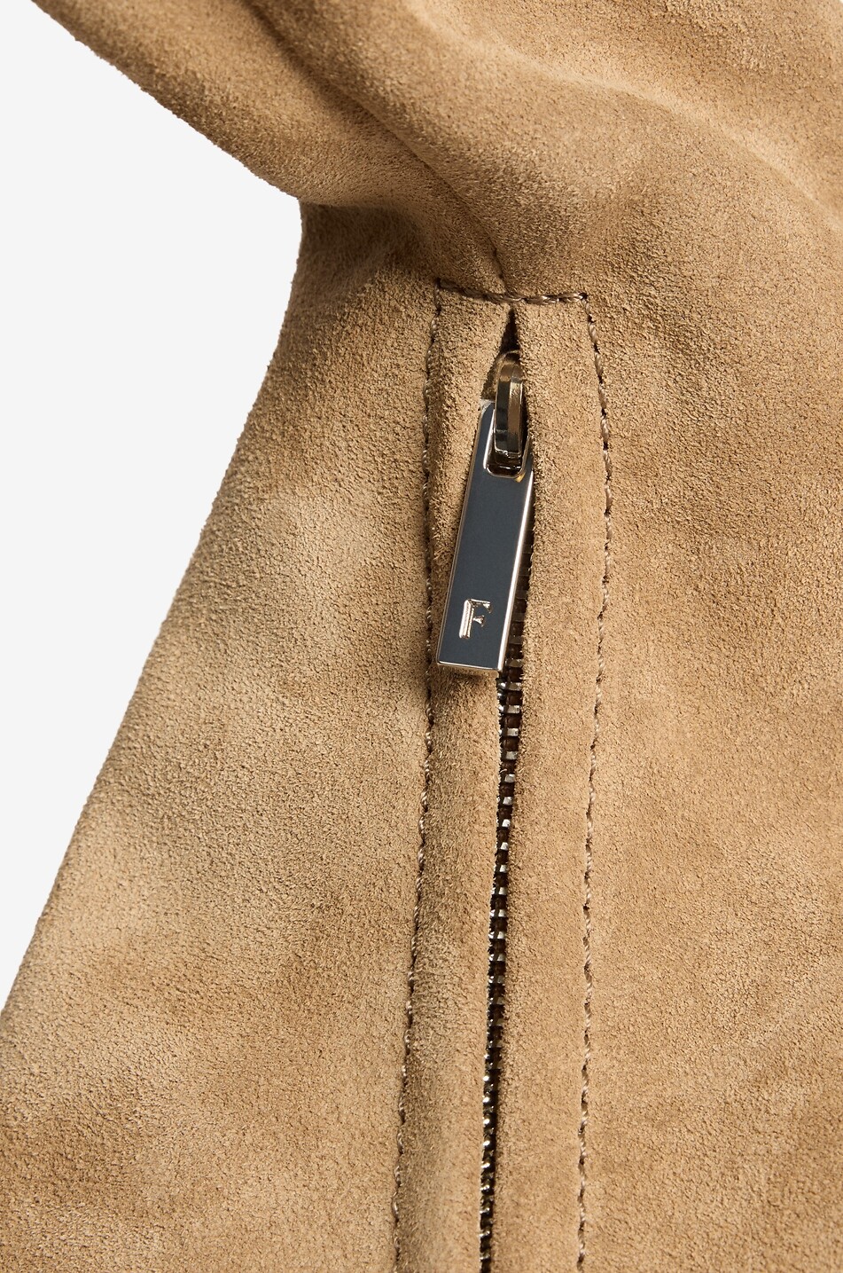 FLATTERED Schultertasche aus Wildleder Alva Damen BEIGE 4