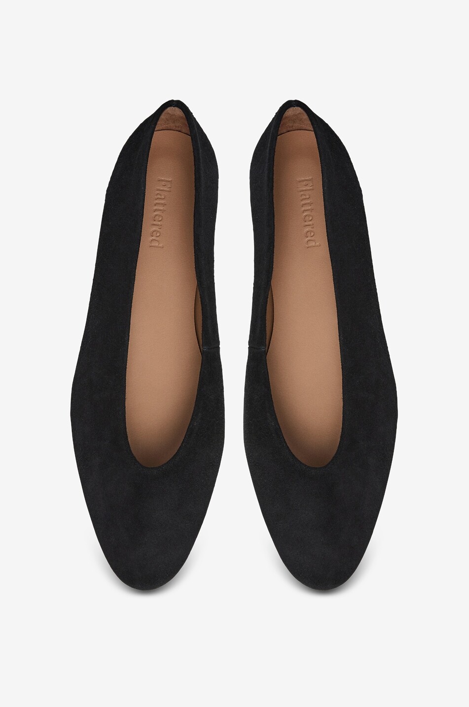 FLATTERED Ballerinas aus Wildleder Belinda Damen SCHWARZ 4