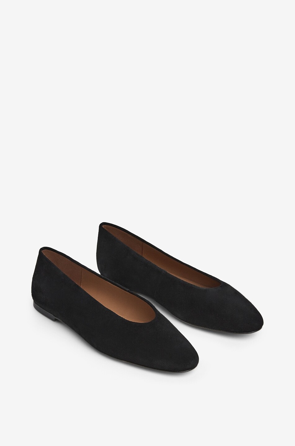 FLATTERED Ballerinas aus Wildleder Belinda Damen SCHWARZ 2