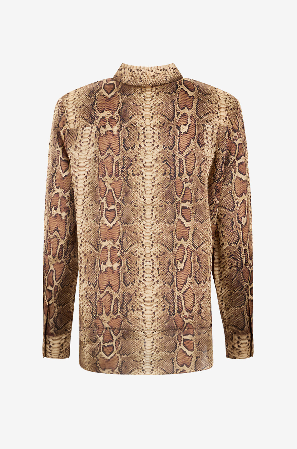 ZIMMERMANN Hypnotic animal print satin shirt Women MULTI COLOURED 2