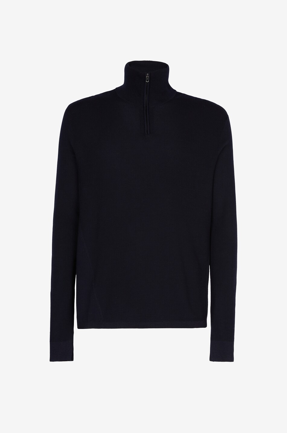 Gesteppter Rollkragenpullover aus Jersey