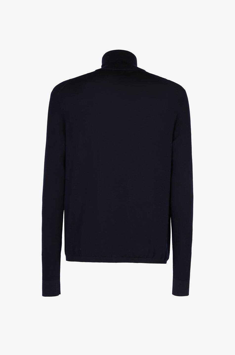 SEASE Gesteppter Rollkragenpullover aus Jersey Herren DUNKELBLAU 2