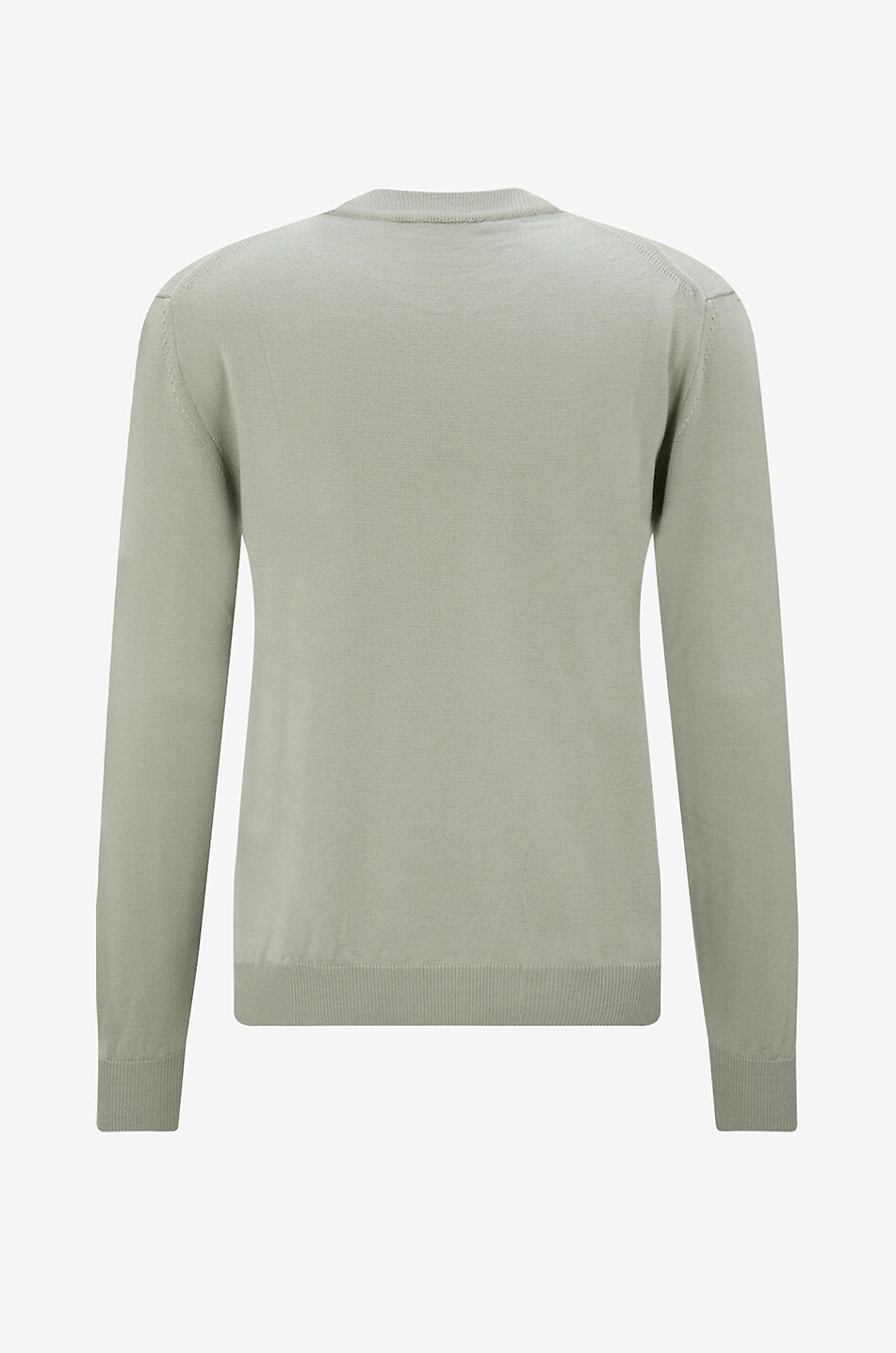 AURELIEN Rundhals-Pullover aus Jersey City Crew Herren HELLGRÜN 2