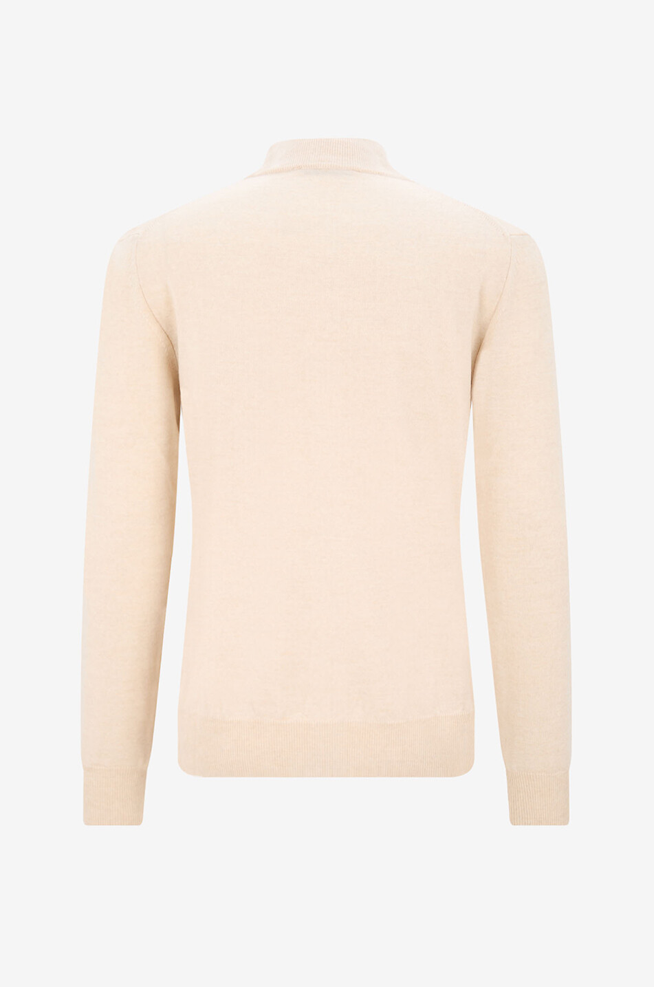 AURELIEN Cardigan aus Merinowolle mit Stehkragen und Reissverschluss Cashwool Herren BEIGE 2