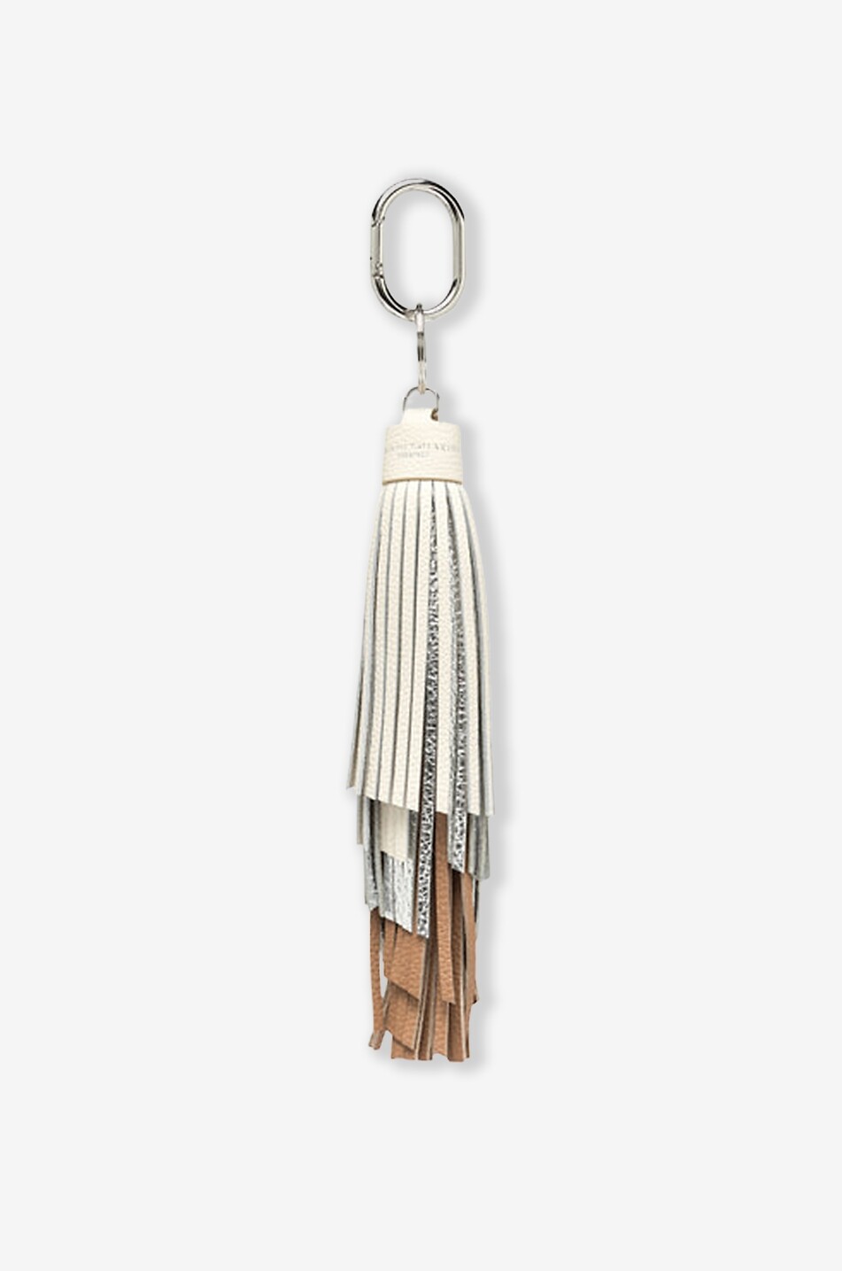 GIANNI CHIARINI Charm pour sac à main à franges en cuir Gianni Chiarini Femme Beige Foncé 1