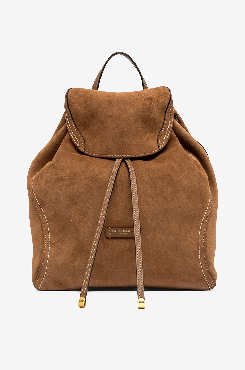 Wildleder-Rucksack Violette