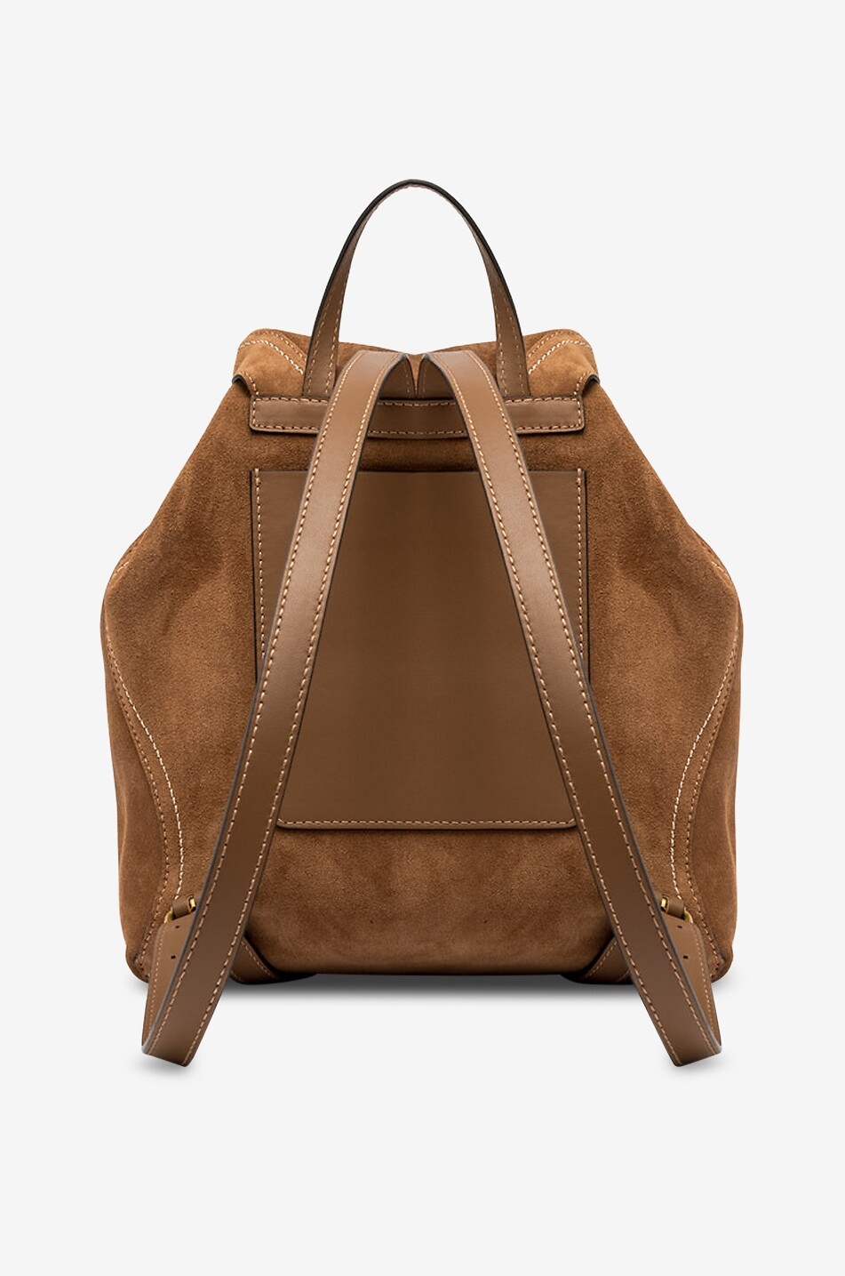 GIANNI CHIARINI Wildleder-Rucksack Violette Damen HELLBRAUN 2