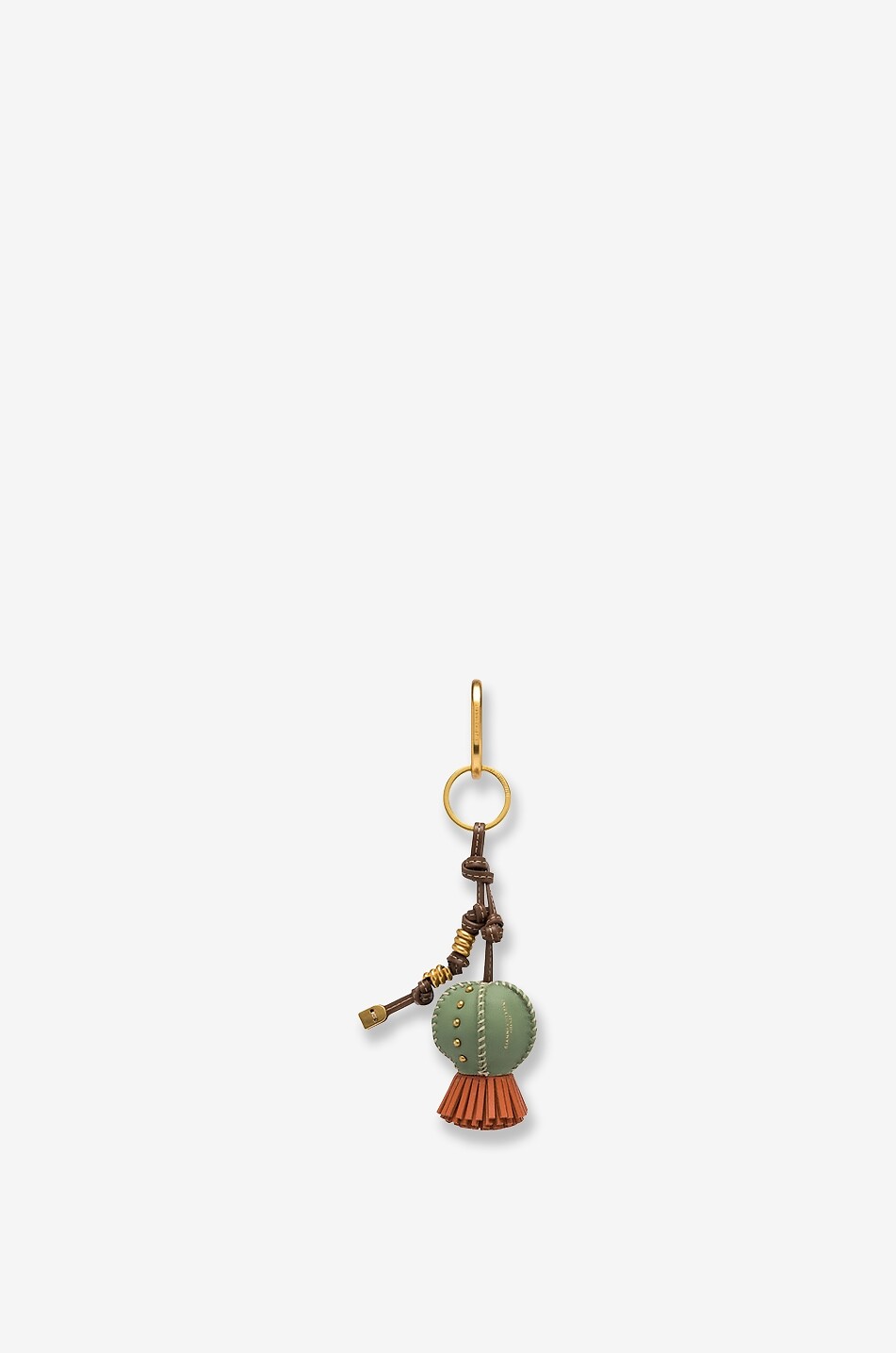 Charm pour sac à main en cuir Cactus