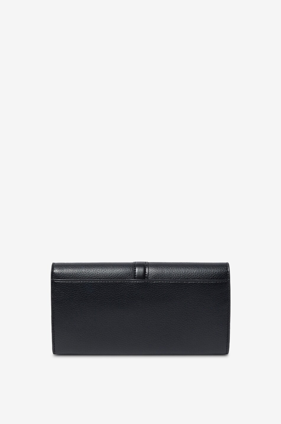 STELLA McCARTNEY Ryder rectangular grained leather wallet Women BLACK 3