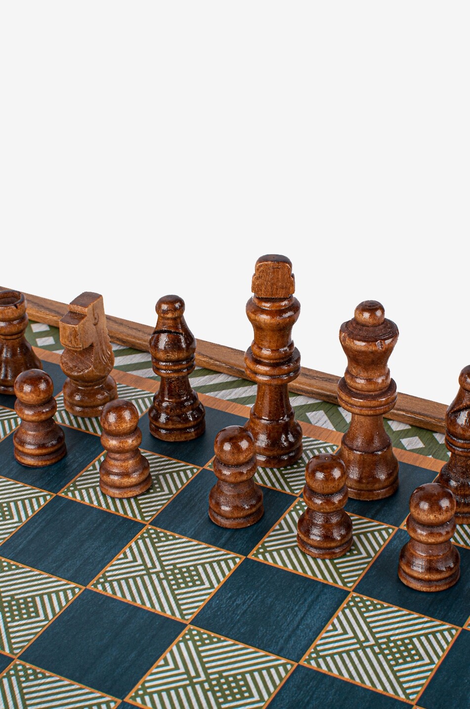 MANOPOULOS Wooden Retro Design Board Game Home MULTI COLOURED 3