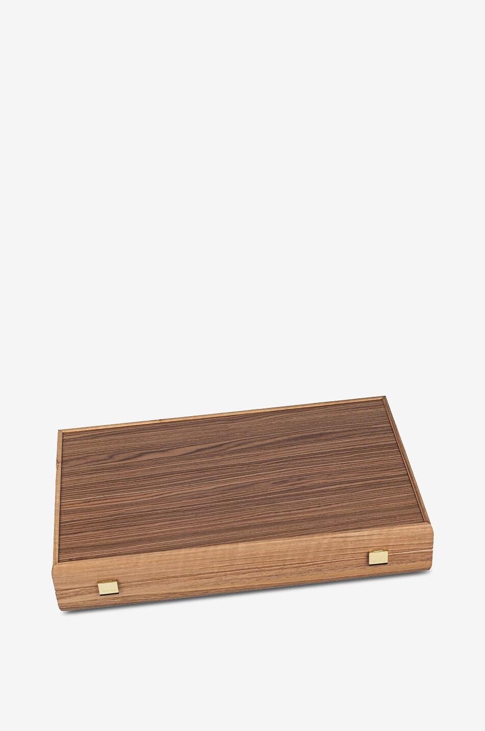 MANOPOULOS Amerikanisches Nussbaum-Backgammon mit handgefertigten Einlegearbeiten Haus BUNT 2