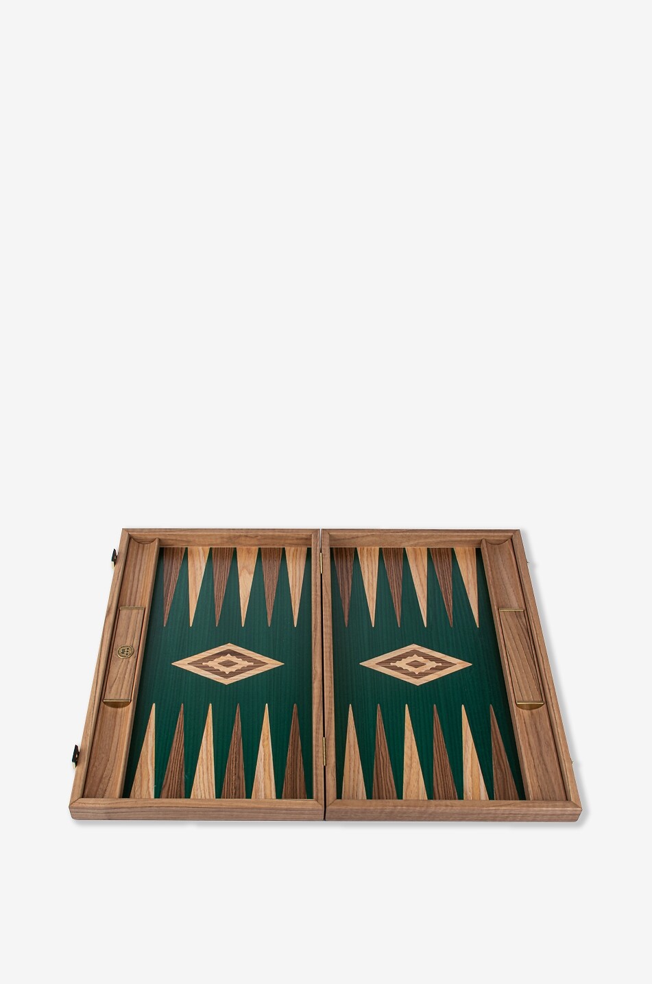 MANOPOULOS Jeu de backgammon en noyer vert américain incrusté Maison MULTICOLORE 6