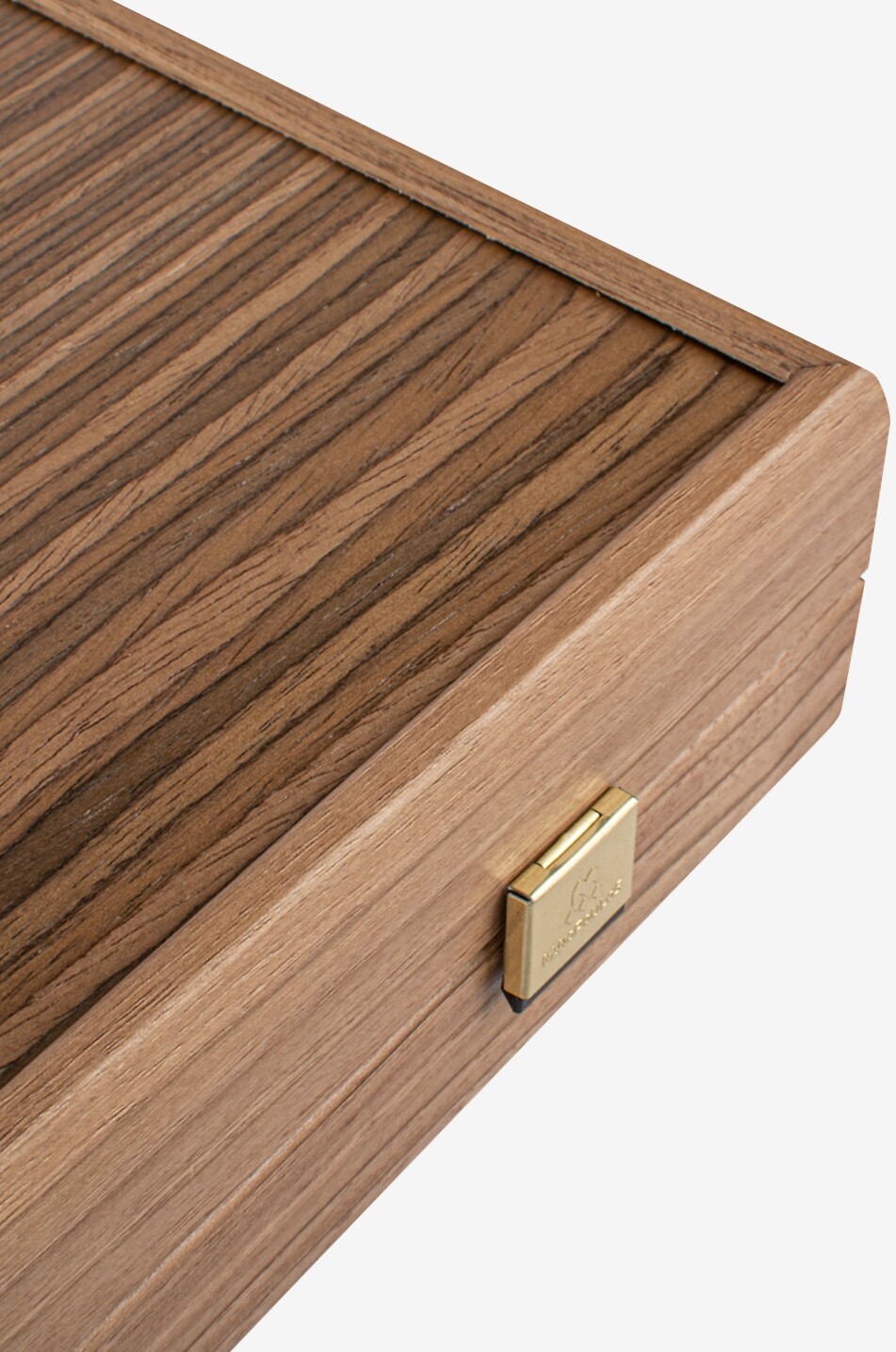 MANOPOULOS Backgammon incrusté en chêne et noyer américain artisanal Maison MULTICOLORE 4