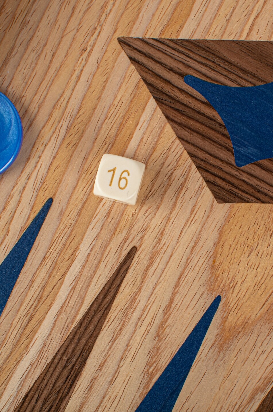 MANOPOULOS Backgammon incrusté en chêne et noyer américain artisanal Maison MULTICOLORE 5