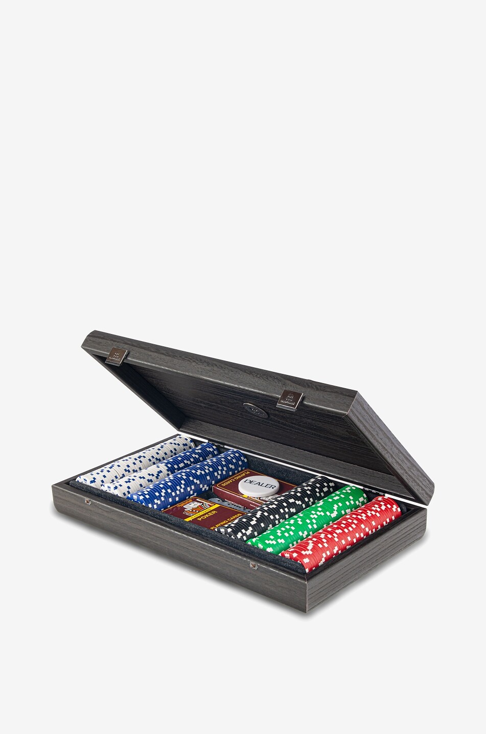 MANOPOULOS Coffret de poker avec jetons et cartes à jouer Maison MULTICOLORE 4