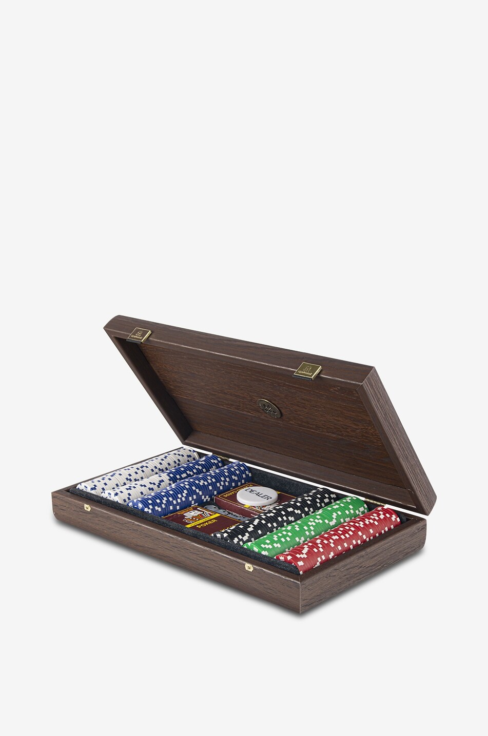 MANOPOULOS Poker-Koffer mit Jetons und Karten Haus BUNT 3