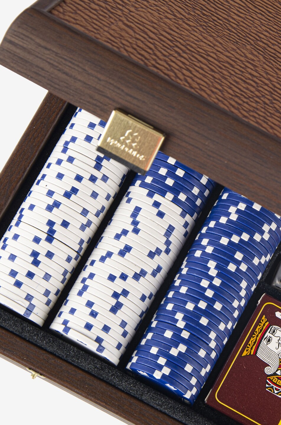 MANOPOULOS Poker-Koffer mit Jetons und Karten Haus BUNT 4