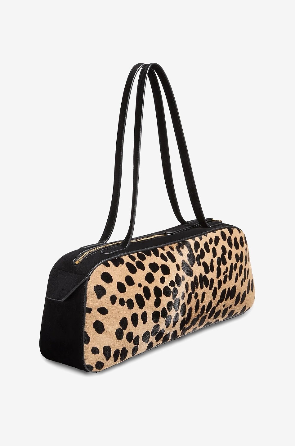 KHAITE Simona animalier ponyskin rectangular handbag Women Brown 2