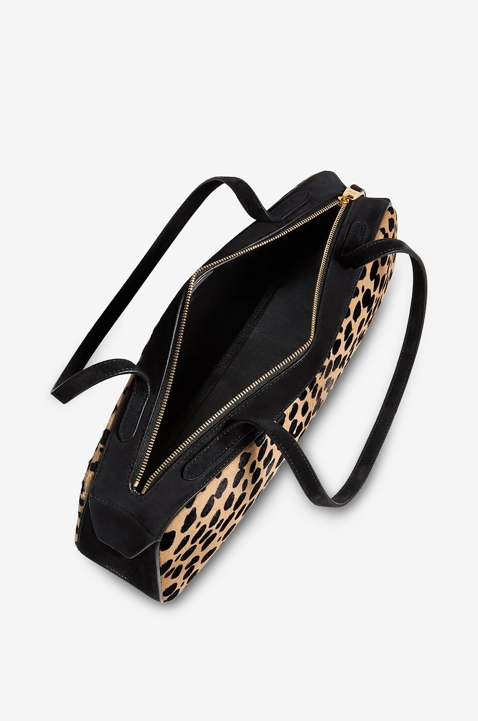 KHAITE Simona animalier ponyskin rectangular handbag Women Brown 5