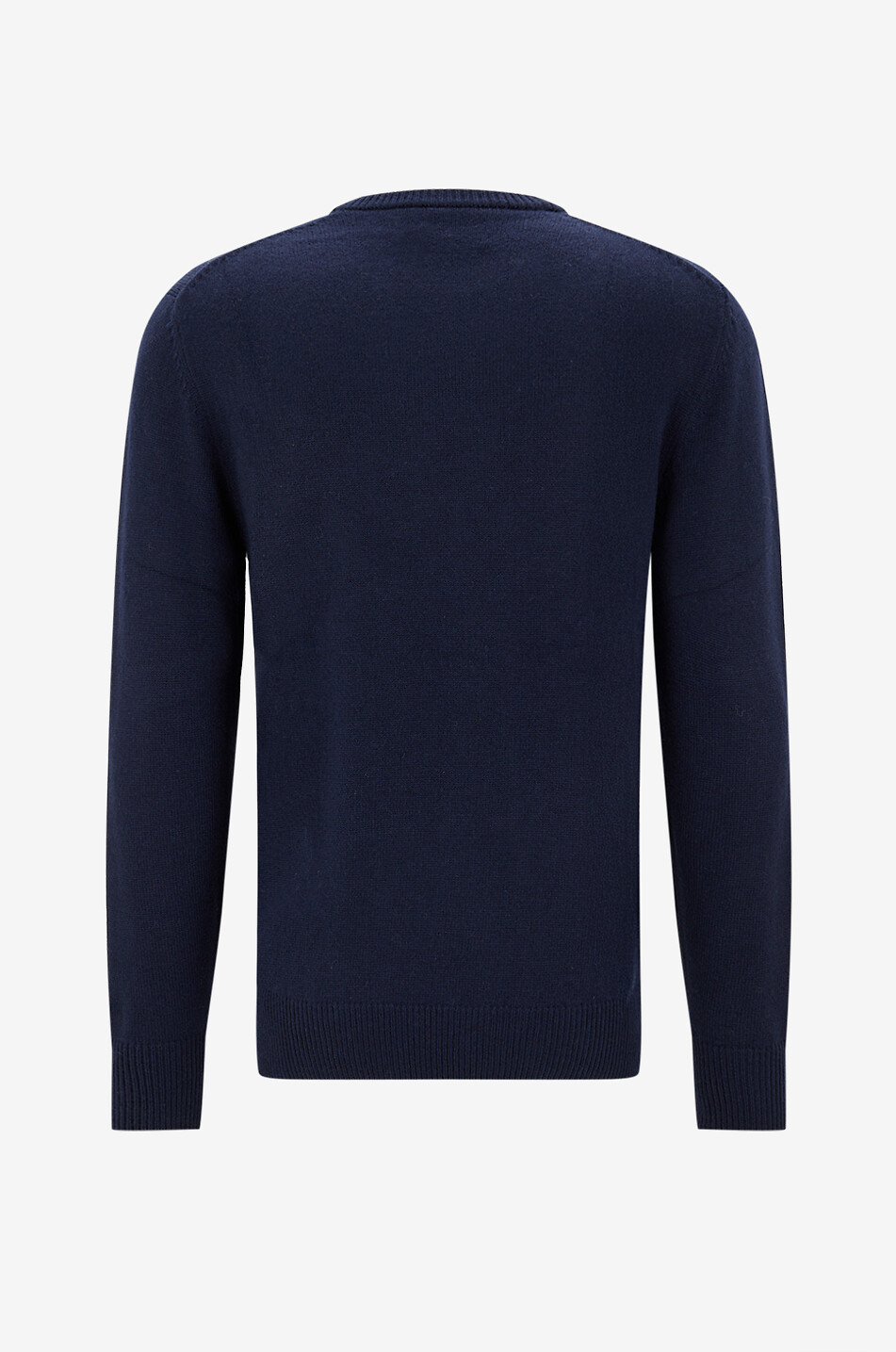 MC2 SAINT BARTH Pull en maille à col rond Cortina Homme BLEU 2