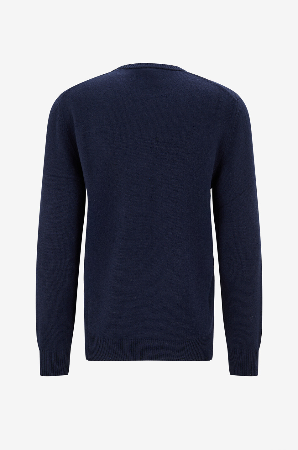 Giro Rag knitted crewneck jumper - ZANONE - MEDIUM BLUE - Bongénie