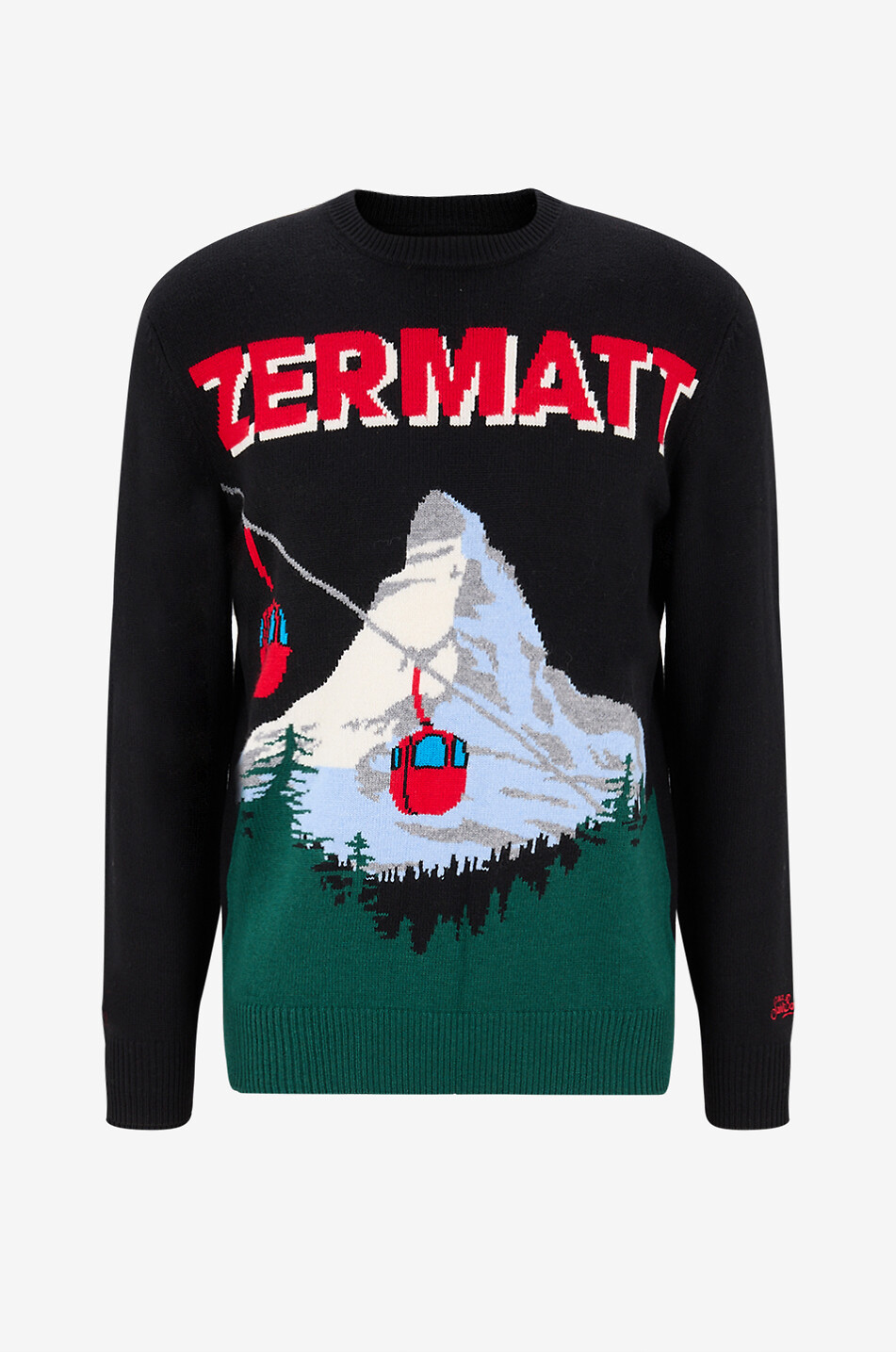 Zermatt knitted crewneck sweater