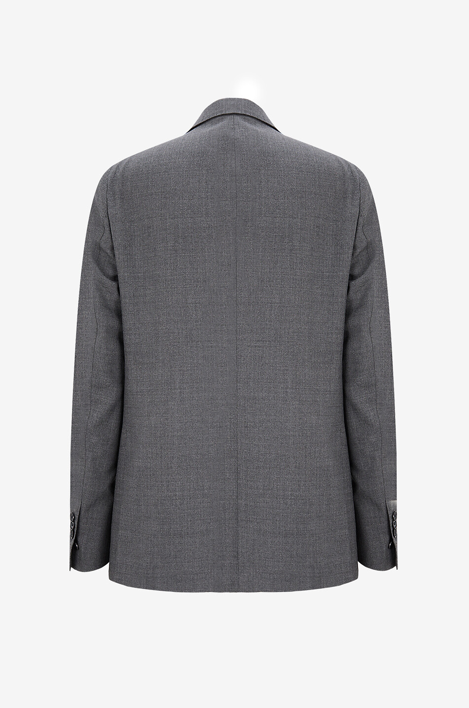 BONGENIE Anzug aus Wolle Herren MITTELGRAU 2