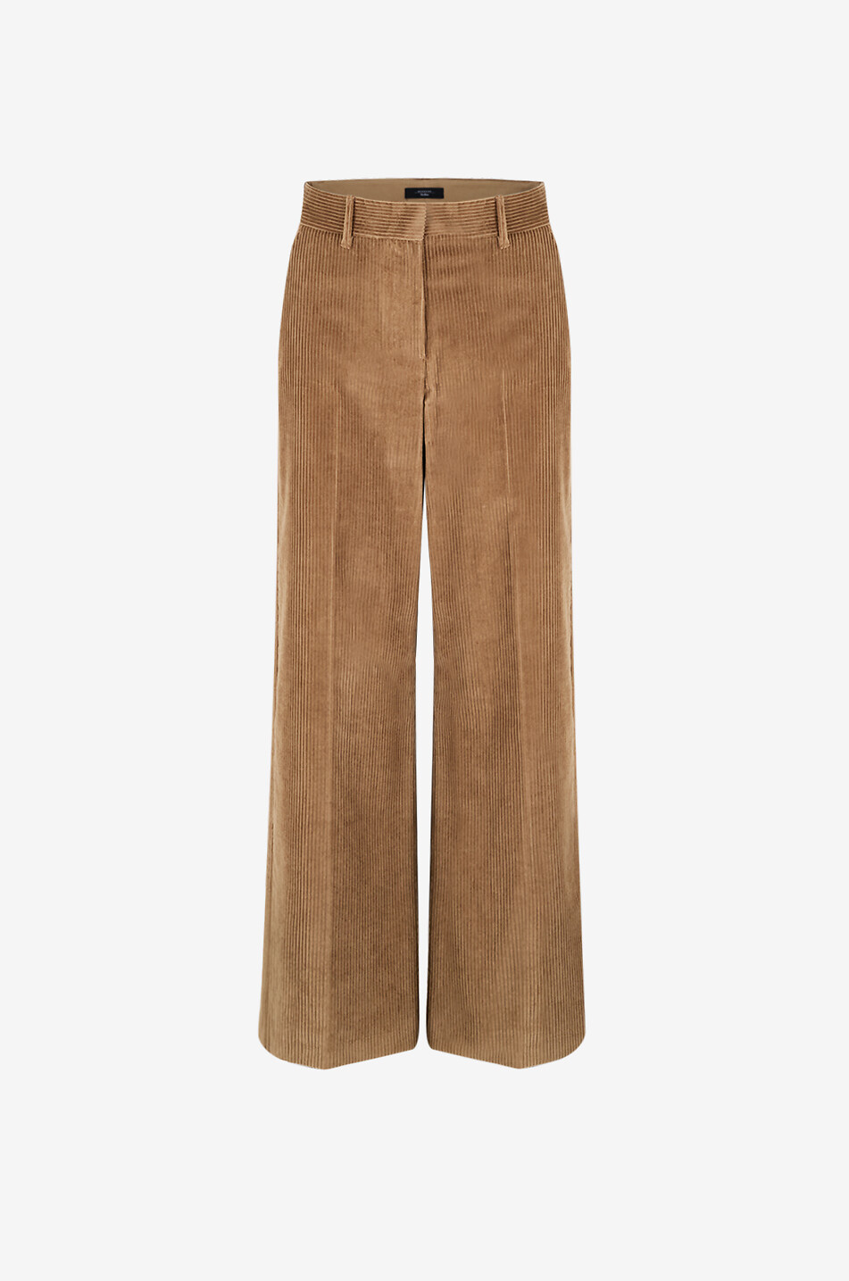 WEEKEND MAX MARA Pantalon large en velours côtelé Tania Femme MARRON MOYEN 1