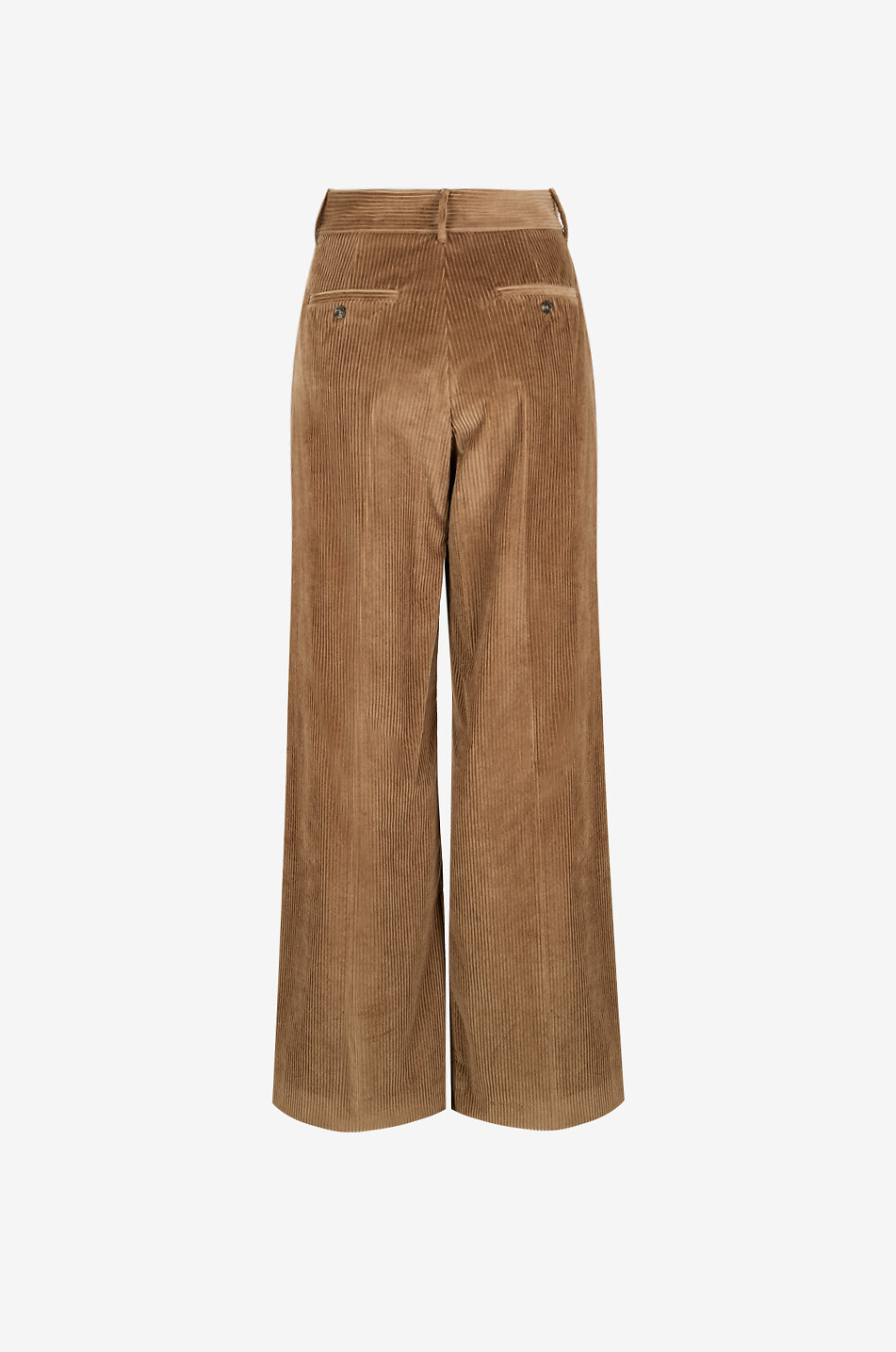 WEEKEND MAX MARA Pantalon large en velours côtelé Tania Femme MARRON MOYEN 2