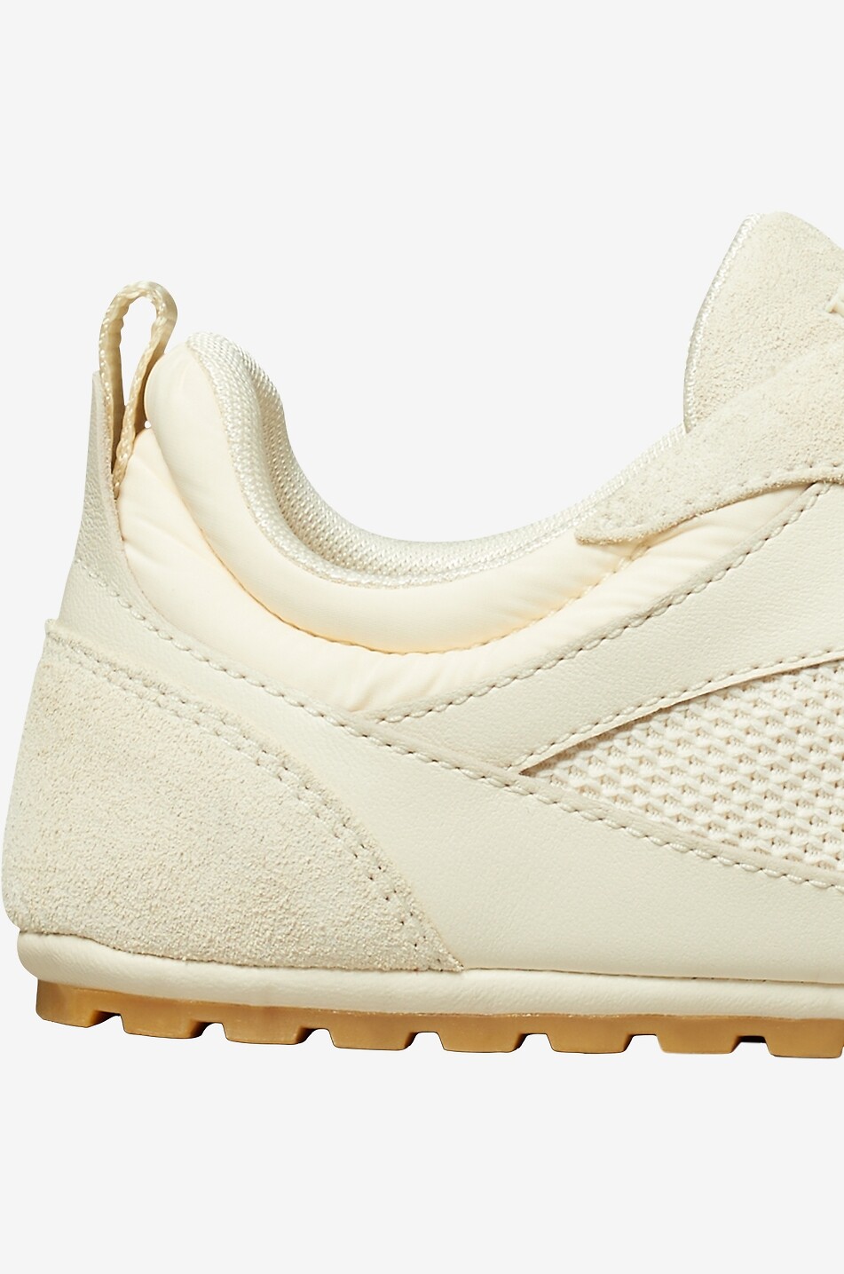 TORY BURCH Baskets basses en daim et mesh Field Femme BLANC CASSE 5