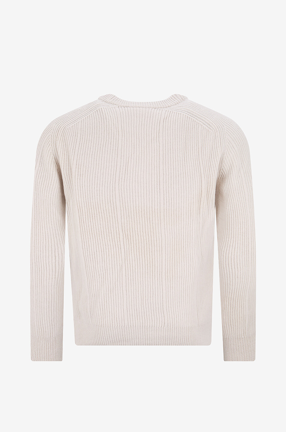 CRUNA Pull à col rond en maille Homme BLANC CASSE 2