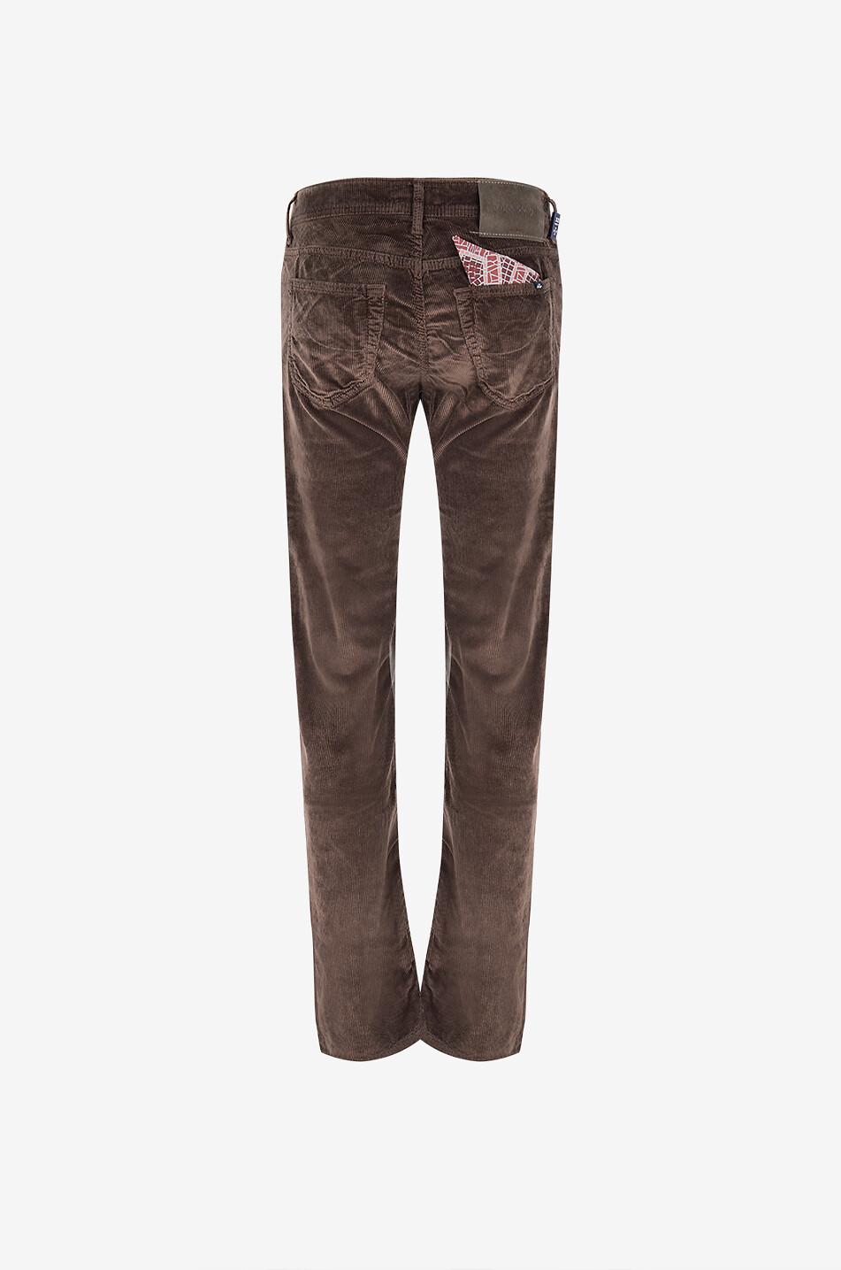 JACOB COHEN Bard corduroy straight leg trousers Men MEDIUM BROWN 2