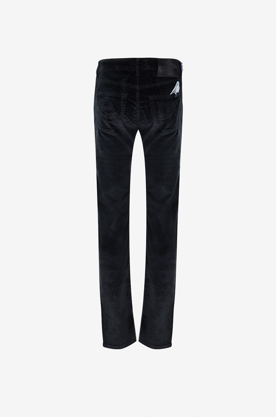 JACOB COHEN Bard corduroy straight leg trousers Men BLACK 2