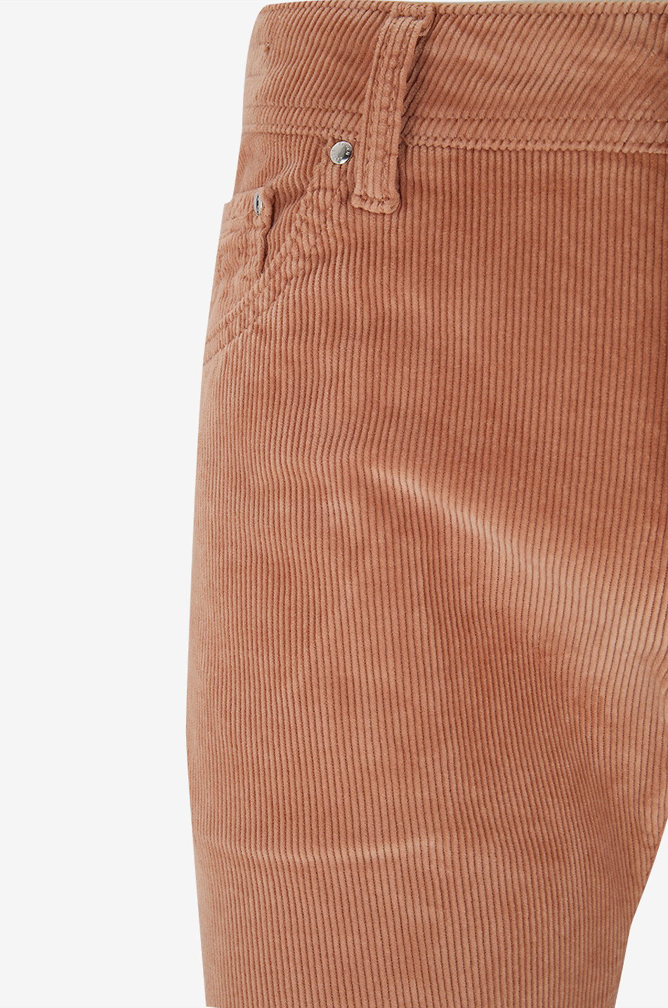 JACOB COHEN Bard corduroy straight leg trousers Men LIGHT ORANGE 3
