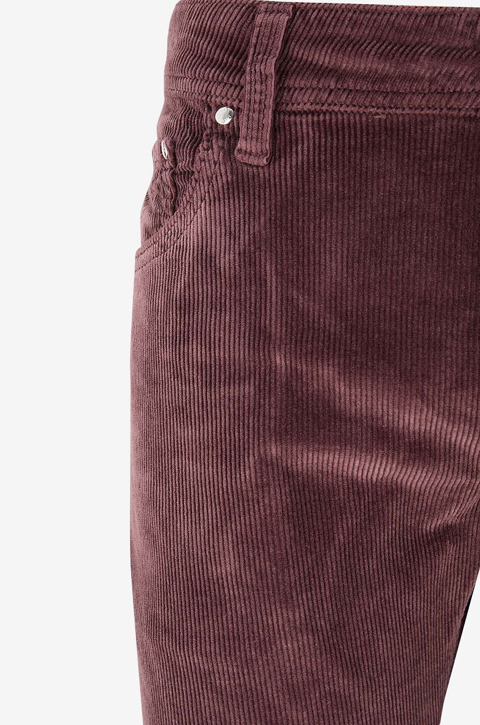 JACOB COHEN Bard corduroy straight leg trousers Men MEDIUM RED 3