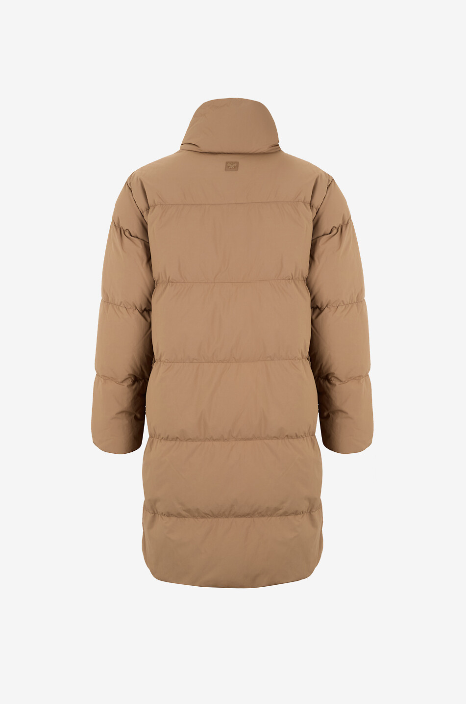 WEEKEND MAX MARA Tenuta high-neck long technical puffer jacket Women MEDIUM BROWN 2