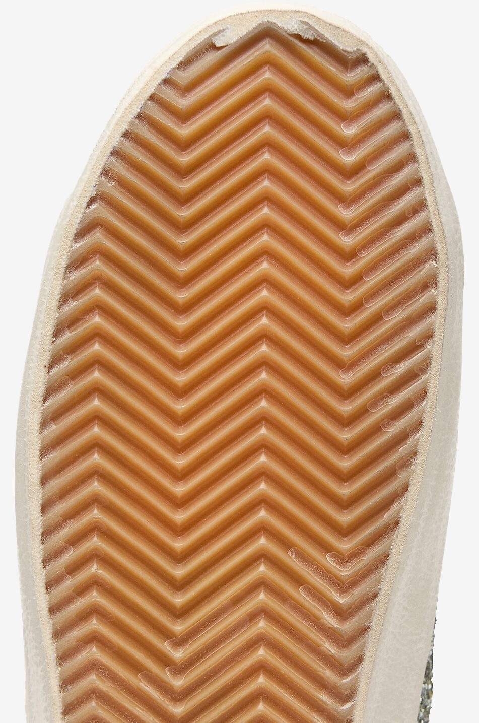 GOLDEN GOOSE Baskets basses en cuir à paillettes Super-Star Femme ARGENT 5